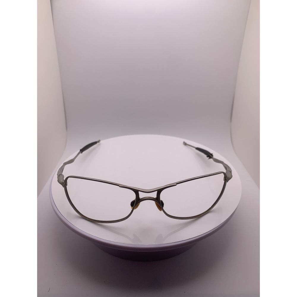 Oakley T Wire 2.0 Titanium Eyeglasses Pewter Metal Frame Vintage Frames Only